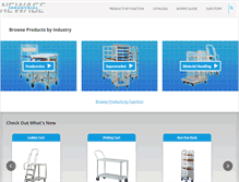 Tablet Screenshot of newageindustrial.com